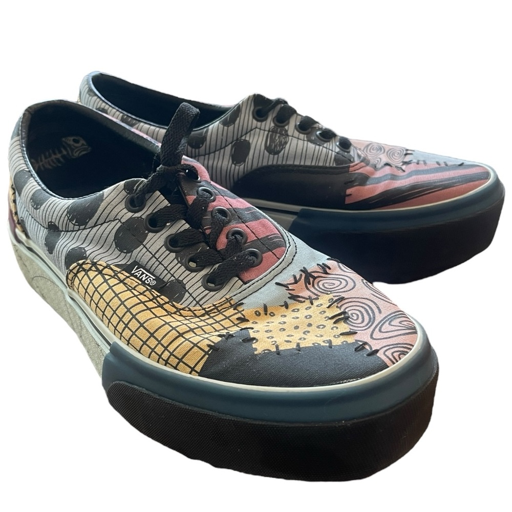 Van's The Nightmare Before Christmas Era Sally Cosplay Platform Sneakers Size 10